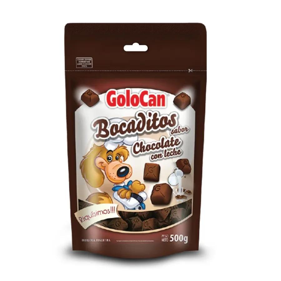 BOCADITOS PERRO GOLOCAN CHOCOLATE CON LECHE