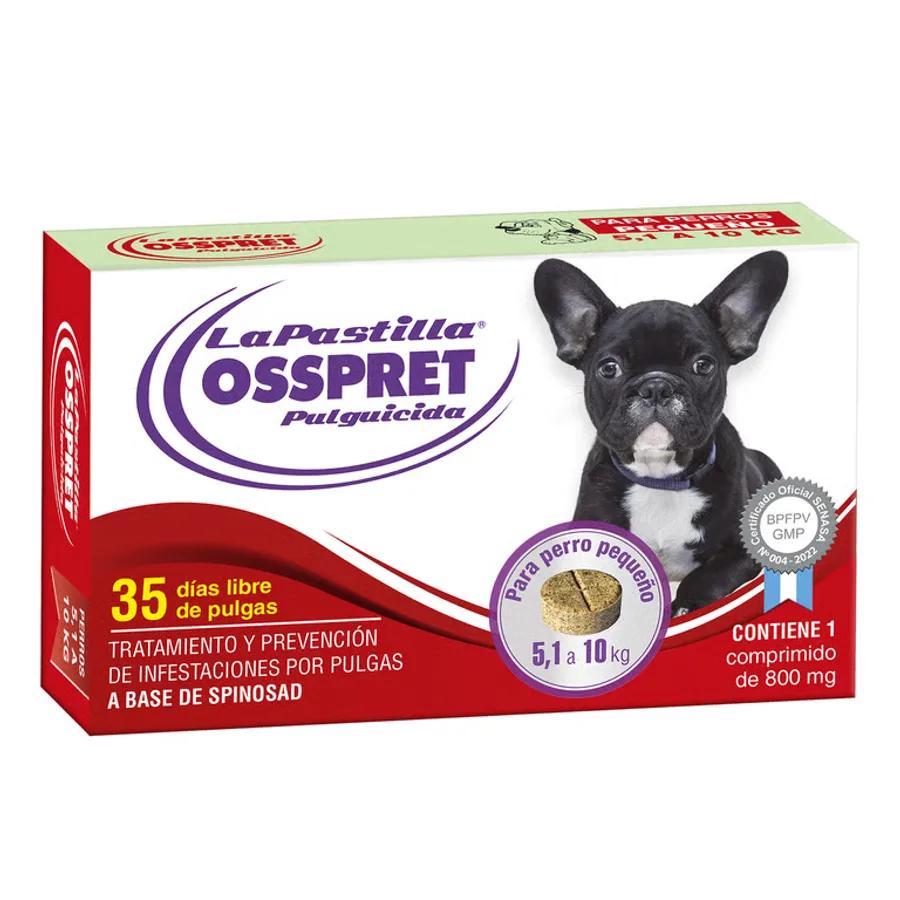 PASTILLA DESPARASITARIA OSSPRET 5 A 10KG