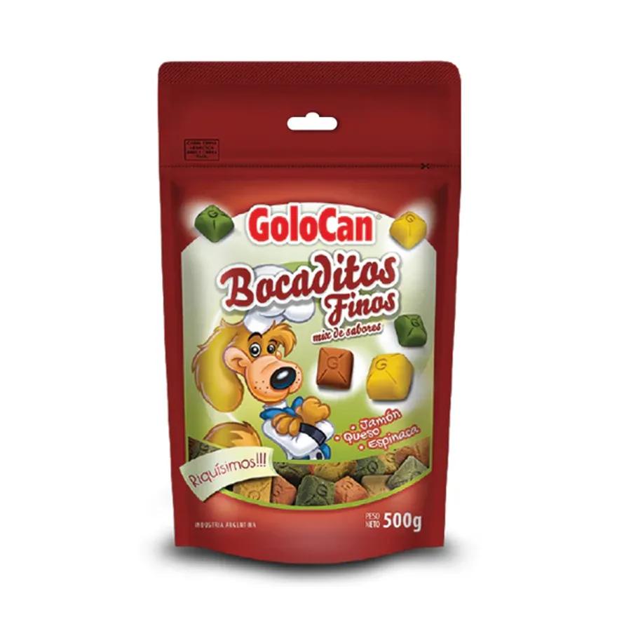 BOCADITOS PERRO GOLOCAN JAMN QUESO ESPINACA