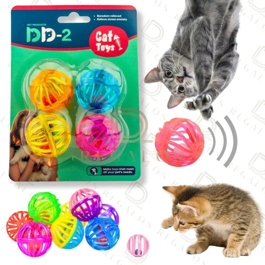 PACK PELOTAS CON CASCABEL X3