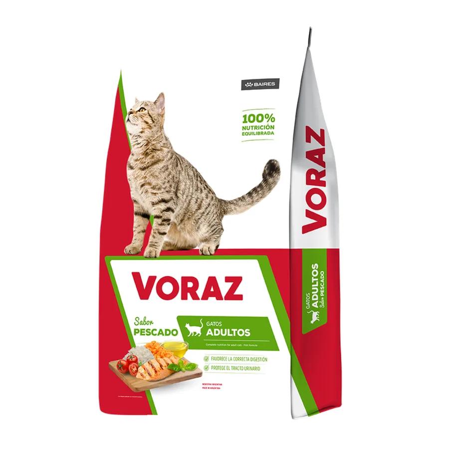 VORAZ GATO ADULTO PESCADO