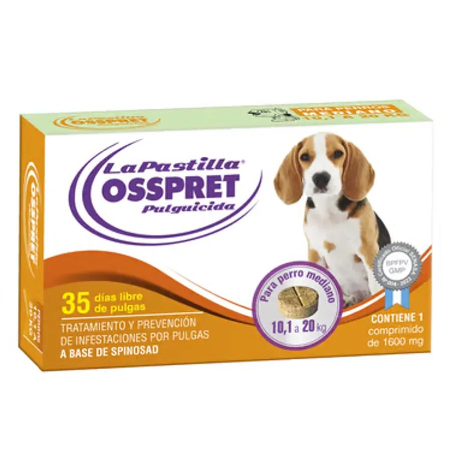 PASTILLA DESPARASITARIA OSSPRET DE 10 A 20KG