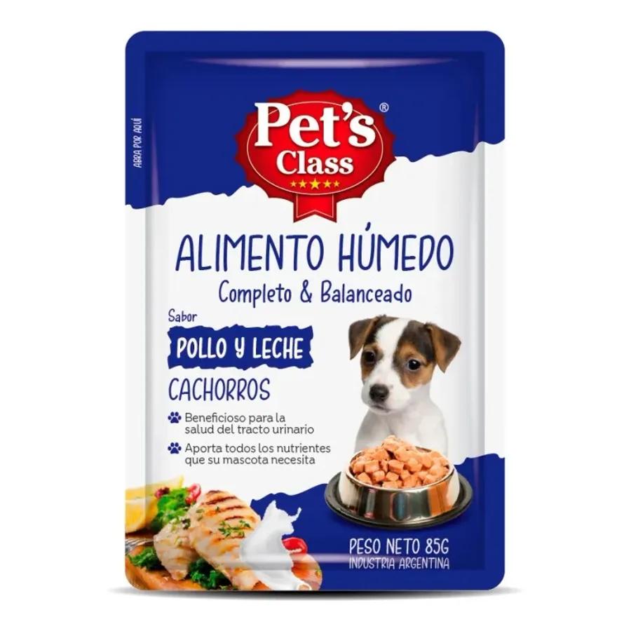 POUCH PERRO CACHORRO POLLO Y LECHE